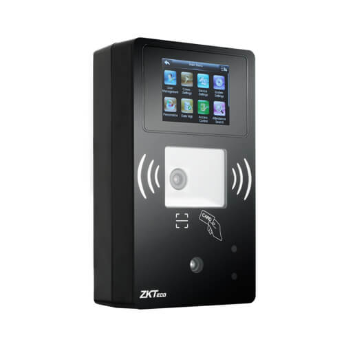 BR1200 QR code with fingerprint door access